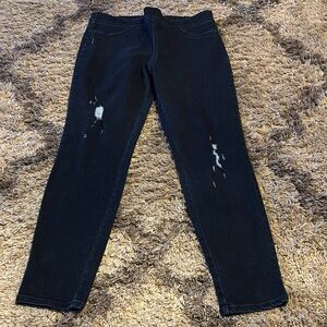 HUE Dark Blue Leggings Comfortable Stylish Pants